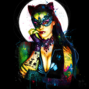 Catwoman - oeuvre orginale sur toile - Patrice MURCIANO