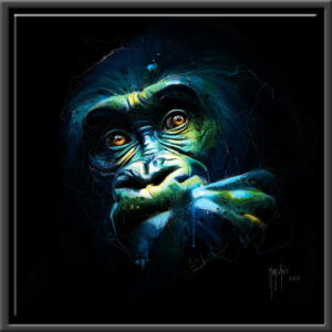 Black Kong peinture tableau Patrice MURCIANO exclusive