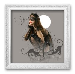 Cat - toile encadrée Patrice Murciano Prestige