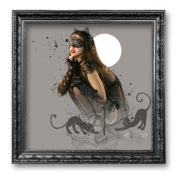 Cat - toile encadrée Patrice Murciano Prestige