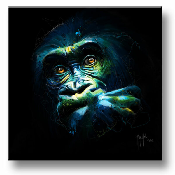 Black Kong peinture tableau Patrice MURCIANO exclusive