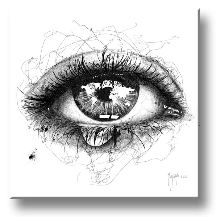 Les larmes de Gaïa - scribble - Murciano - collector one