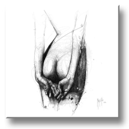 Pudeur - scribble - Murciano - collector one
