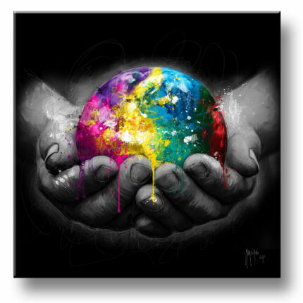 we are the world peinture tableau Patrice MURCIANO exclusive