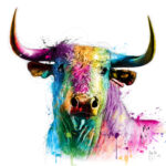 El toro - - Poster PREMIUM authentique de Patrice MURCIANO