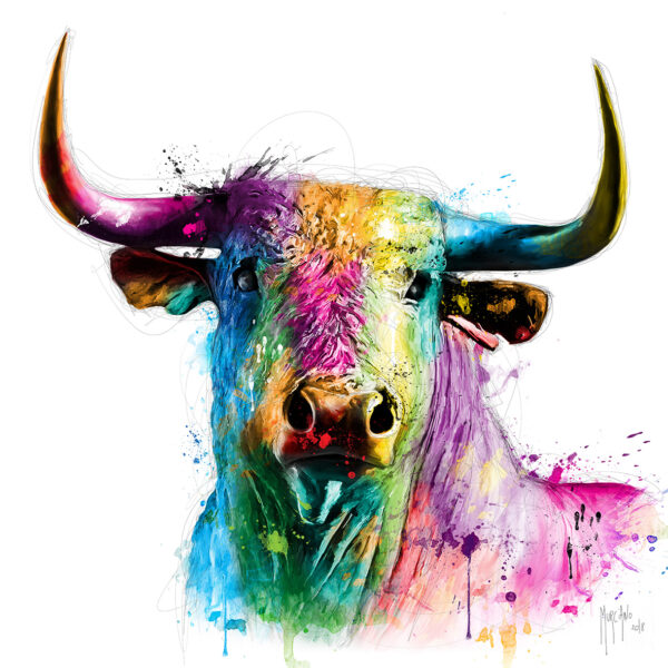 El toro - - Poster PREMIUM authentique de Patrice MURCIANO