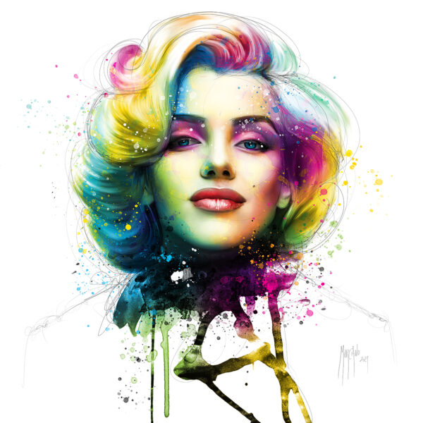 Eternal Marilyn - Poster PREMIUM authentique de Patrice MURCIANO