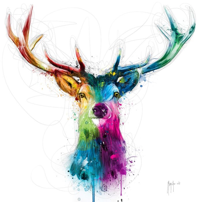 Free and Wild - Poster PREMIUM authentique de Patrice MURCIANO