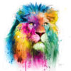 Poster Premium – Lion Colors