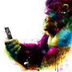 New Kong - Poster PREMIUM authentique de Patrice MURCIANO