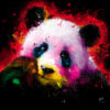 Poster Premium – Panda Pop