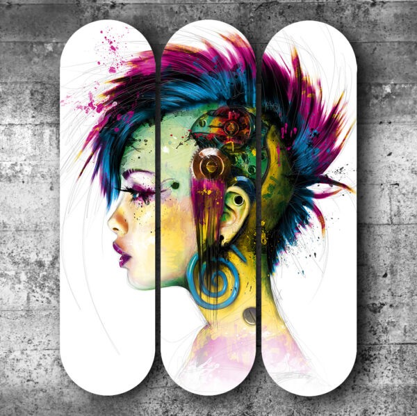 Skateboard contemporain pour décoration intérieure street Art - Galerie d'Art Montpellier