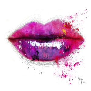 Just a Kiss- Poster PREMIUM authentique de Patrice MURCIANO