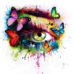 Le miroir de l'ame- Poster PREMIUM authentique de Patrice MURCIANO