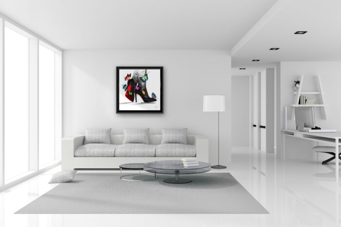 Pour elle - toile peinture - Galerie d'Art dans l'Hérault - art contemporain pop art by Murciano