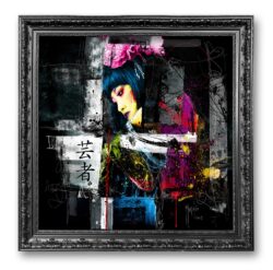 Tokyo - toile peinture - Galerie d'Art dans l'Hérault - art contemporain pop art by Murciano