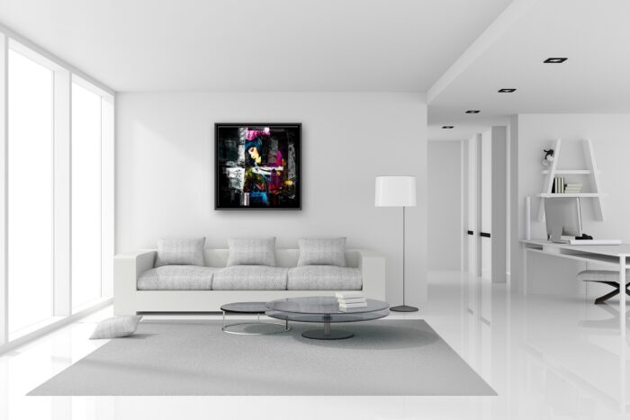 Tokyo - toile peinture - Galerie d'Art dans l'Hérault - art contemporain pop art by Murciano