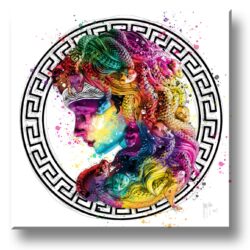 medusa art contemporain pop art by Murciano