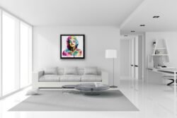 Poupoupidou - toile peinture - Galerie d'Art dans l'Hérault - art contemporain pop art by Murciano