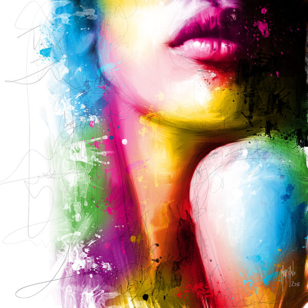 Sensual Lips-Poster PREMIUM authentique de Patrice MURCIANO