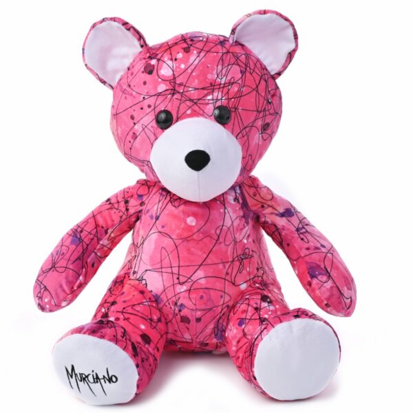 Peluche Teddy Bear pink by murciano