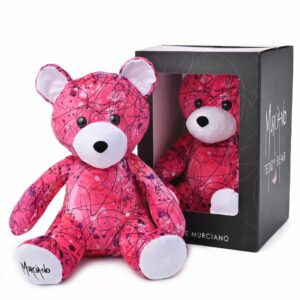 Peluche Teddy Bear pink by murciano