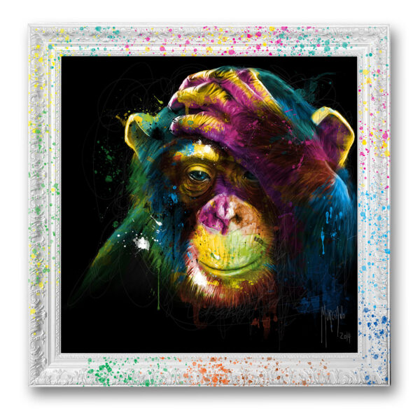 Darwin preoccupations - toile peinture - Galerie d'Art dans l'Hérault - art contemporain pop art by Murciano