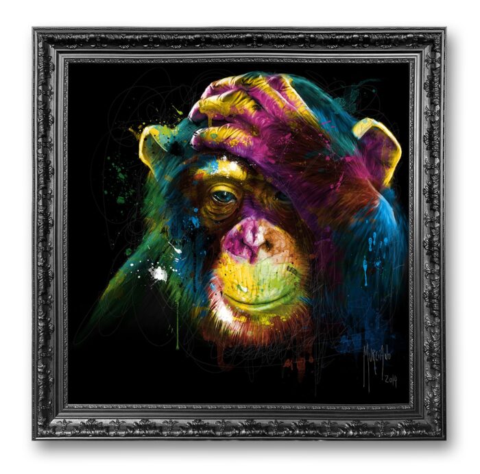 Darwin preoccupations - toile peinture - Galerie d'Art dans l'Hérault - art contemporain pop art by Murciano