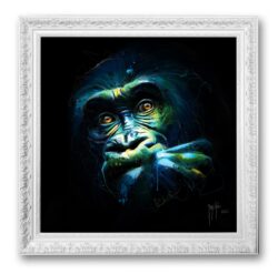 Black Kong - toile peinture - Galerie d'Art dans l'Hérault - art contemporain pop art by Murciano