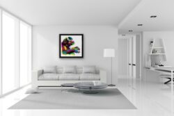 Homo Gamer tableau toile murciano