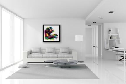 Homo Gamer tableau toile murciano