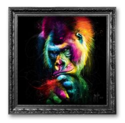 le vieux sage murciano gorille peinture oeuvre toile