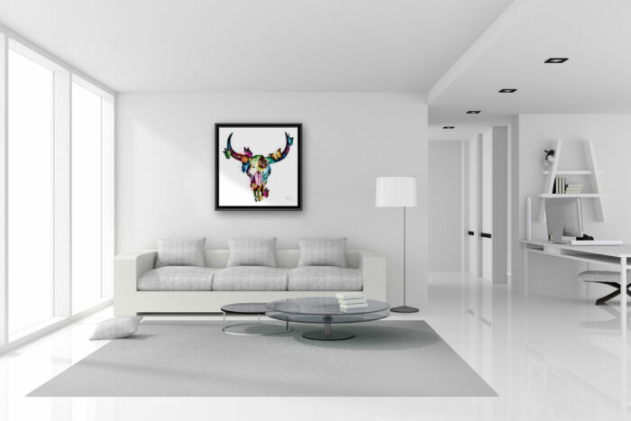 Life oeuvre toile peinture patrice cadre murciano couleur contemporaine