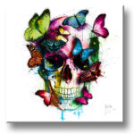 Soul's Colors toie tableau murciano tete de mort skull peinture couleur