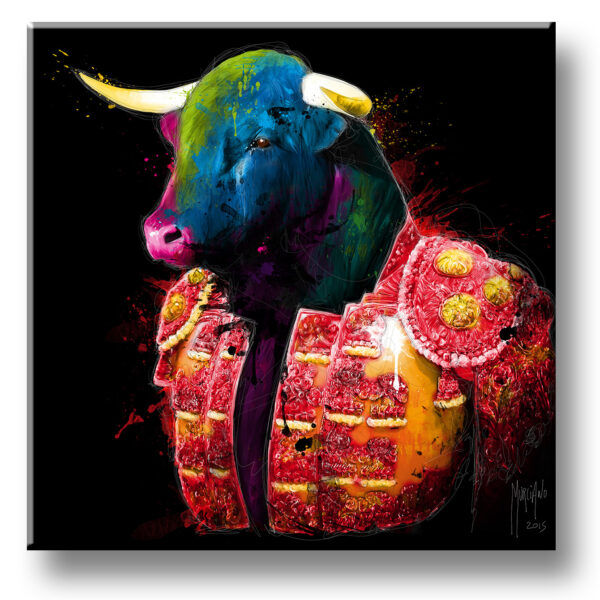 Toroador torero peinture toile contemporaine oeuvre tableau original