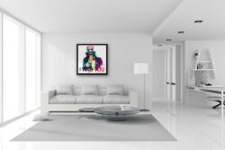 uncle sapiens sing amerique toile tableau oeuvre color