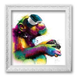 Homo Gamer tableau toile murciano