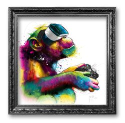 Homo Gamer tableau toile murciano