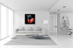 Toroador torero peinture toile contemporaine oeuvre tableau original