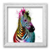Zebra Pop – Toile encadrée Prestige