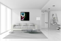 poster joker comics batman toile peinture oeuvre tableau artiste
