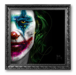 poster joker comics batman toile peinture oeuvre tableau artiste