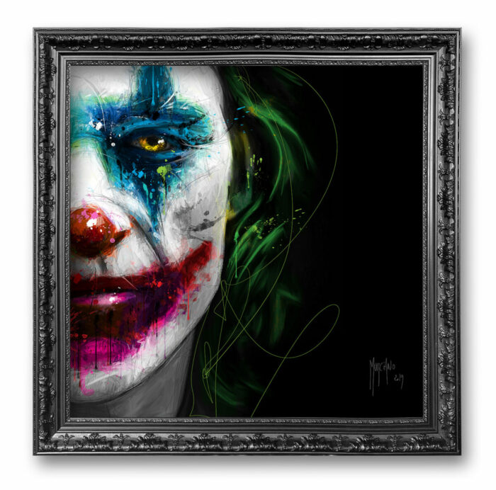 poster joker comics batman toile peinture oeuvre tableau artiste