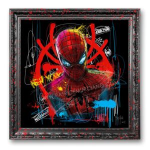 spiderman-art-oeuvre-toile-peinture-tableau-contemporain-couleur