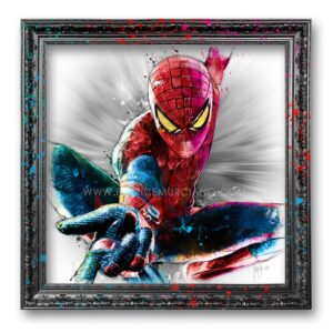 spiderman-toile-peinture-oeuvre-tableau-salon-design-oldschool