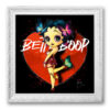 Betty Boop Black  – Toile encadrée Prestige