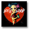 Betty Boop Black  – Toile