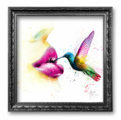 little-kiss-murciano-tableau-toile-peinture-artiste-occitanie-herault-france