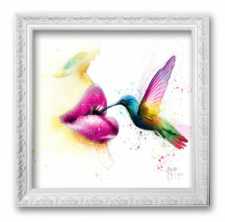 little-kiss-murciano-tableau-toile-peinture-artiste-occitanie-herault-france