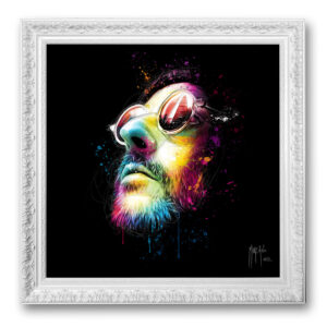 Léon portrait jean réno peinture tableau toile